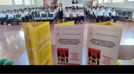 3 nömrəli tam orta ümumtəhsil məktəbində maarifləndirici tədbir keçirilib
