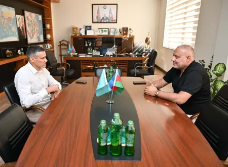 Elxan Səmədov Darko Ramovs ilə görüşüb