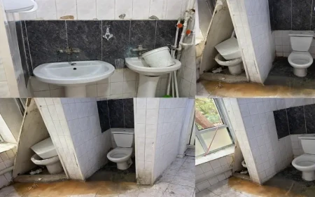 6 saylı Uşaq Xəstəxanasında antisanitariya -