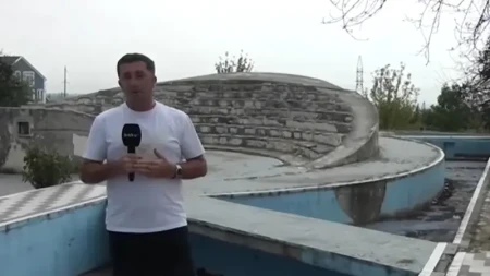 Oğuzda bu park baxımsızlıqdan məhv olur -