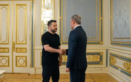 Zelenski Ceyhun Bayramovu qəbul edib