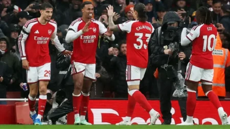 "Arsenal" “Mançester Siti” ilə xallarını bərabərləşdirib