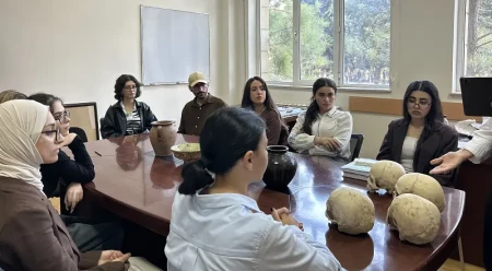BDU-da qədim insan qalıqlarının paleogenetik analizinə dair ustad dərsi keçilib