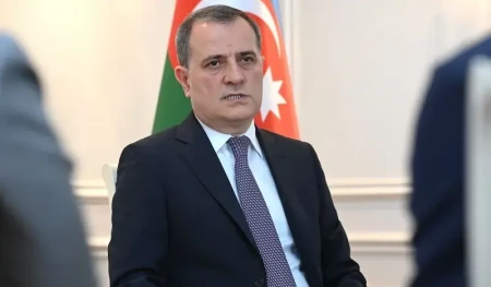 Ceyhun Bayramov Türkmənistandadır