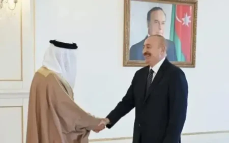 Prezident Bəhreynin xarici işlər nazirini qəbul edib -