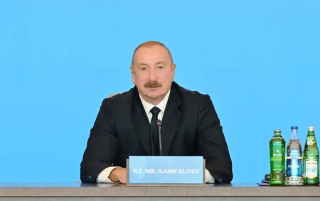 Prezident forumda çıxış edir - CANLI