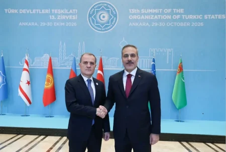 Ceyhun Bayramov və Hakan Fidan Ankarada görüşdü