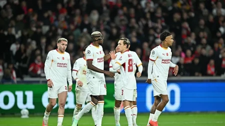 “Qalatasaray” səfərdə “Lill”i 4:2 hesabı ilə məğlub etdi