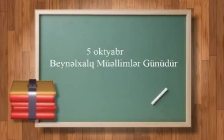 Beynəlxalq Müəllimlər Günü qeyd edilir