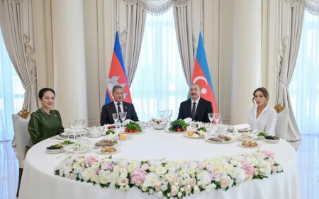 Prezidentin adından Kamboca Baş nazirinin şərəfinə rəsmi nahar verilib